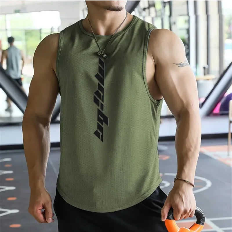 Sleeveless Gym Tank Top
