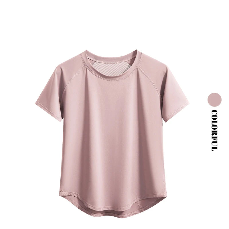 Quick-Dry Yoga T-Shirt