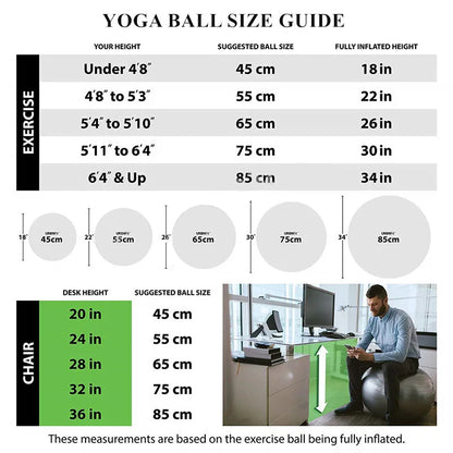 Explosion-Proof Balance Yoga Ball