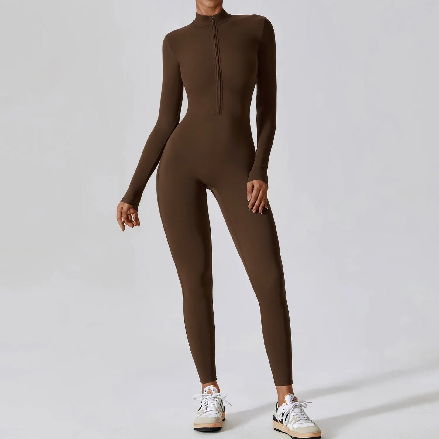 One-Piece Long Sleeve Jumpsuit