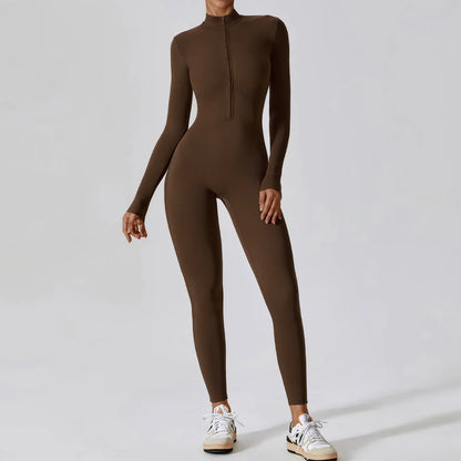 One-Piece Long Sleeve Jumpsuit