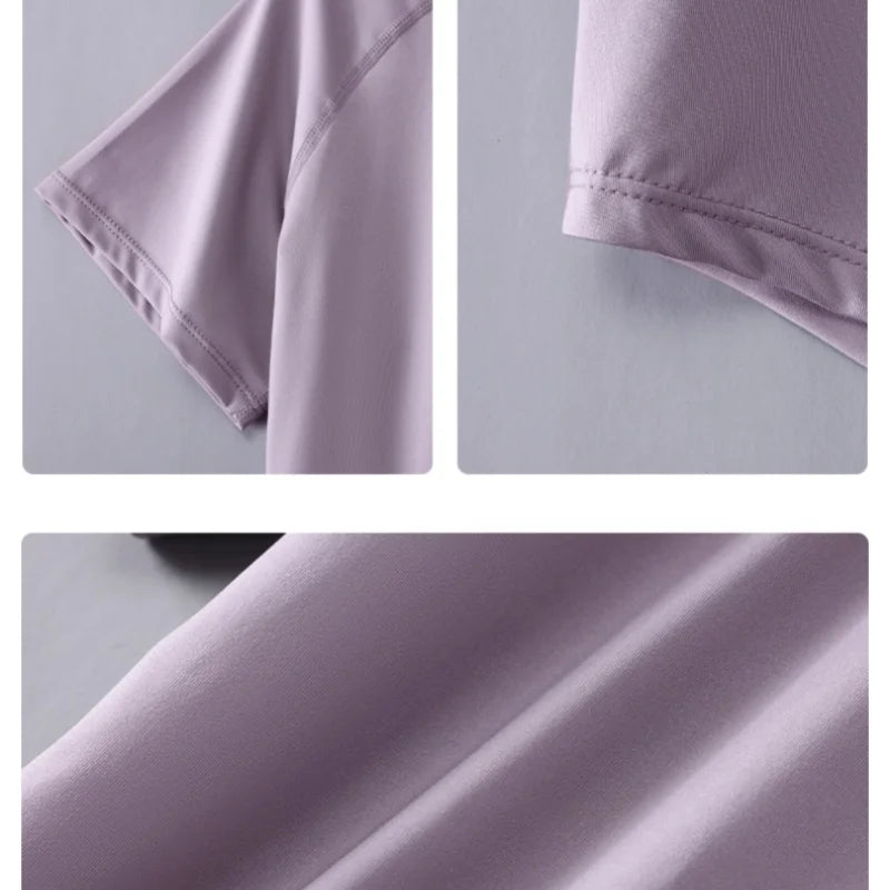 Quick-Dry Yoga T-Shirt