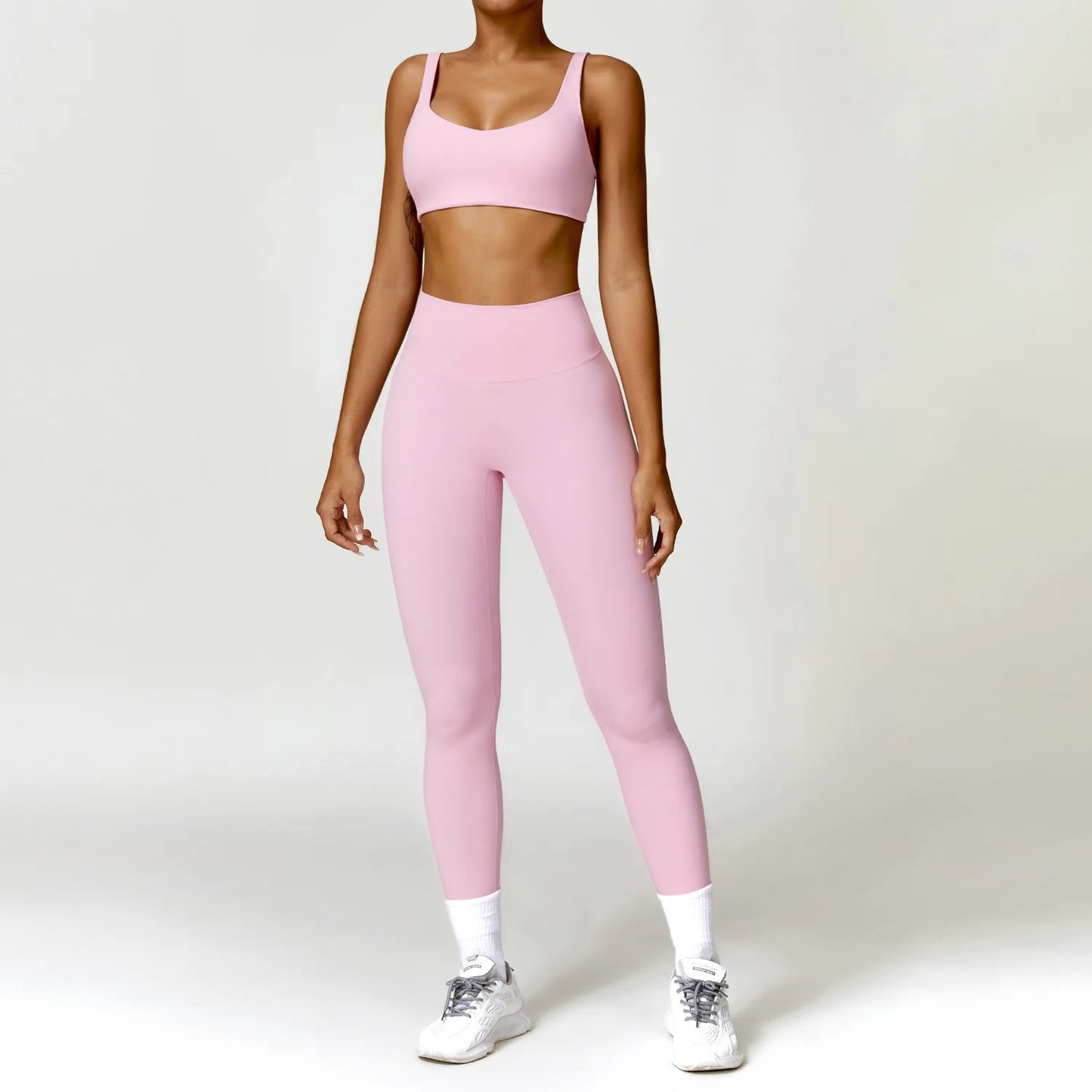 Long Sleeve Gym Workout Suit Set