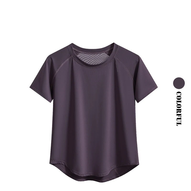 Quick-Dry Yoga T-Shirt