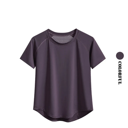 Quick-Dry Yoga T-Shirt