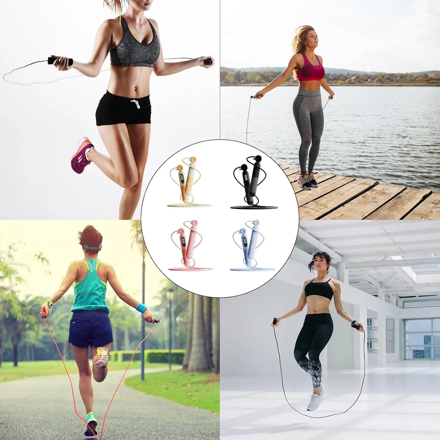 Adjustable Counting Jump Rope
