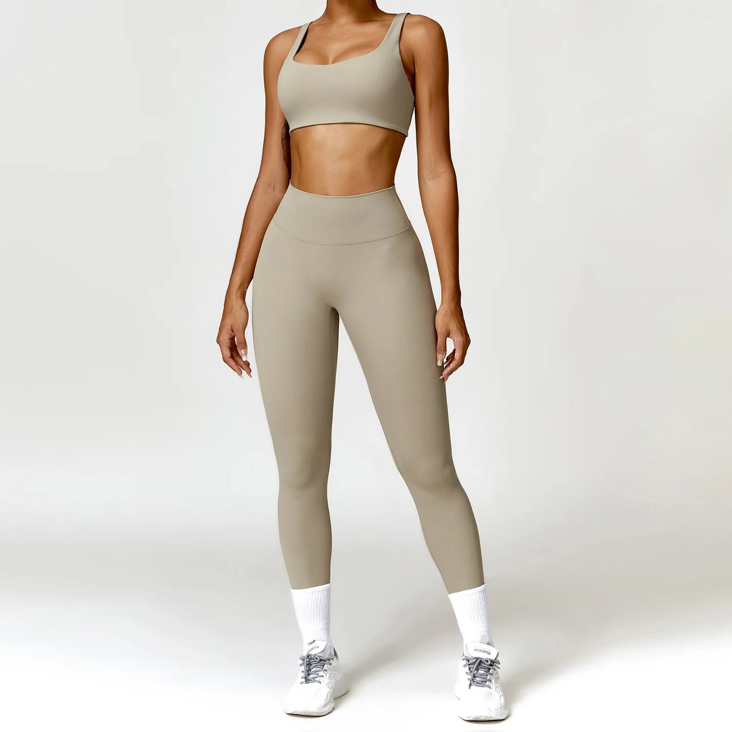 Long Sleeve Gym Workout Suit Set