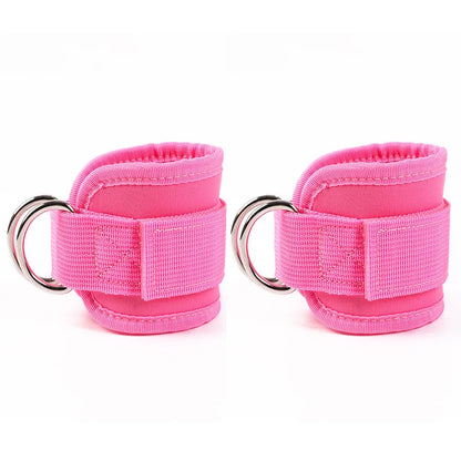2PCS Ankle Straps D-Ring Cable Cuffs
