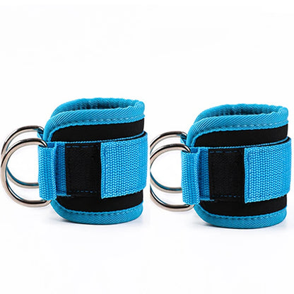 2PCS Ankle Straps D-Ring Cable Cuffs