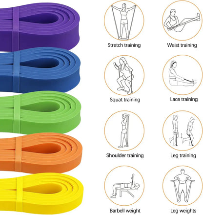 5 Resistance Bands Set