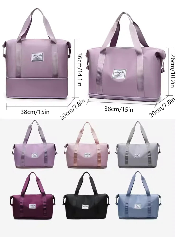 Waterproof Nylon Travel Duffle Bag