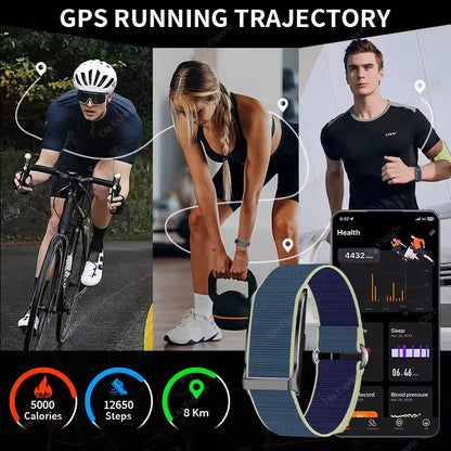 Smart Fitness Watch Waterproof Tracker