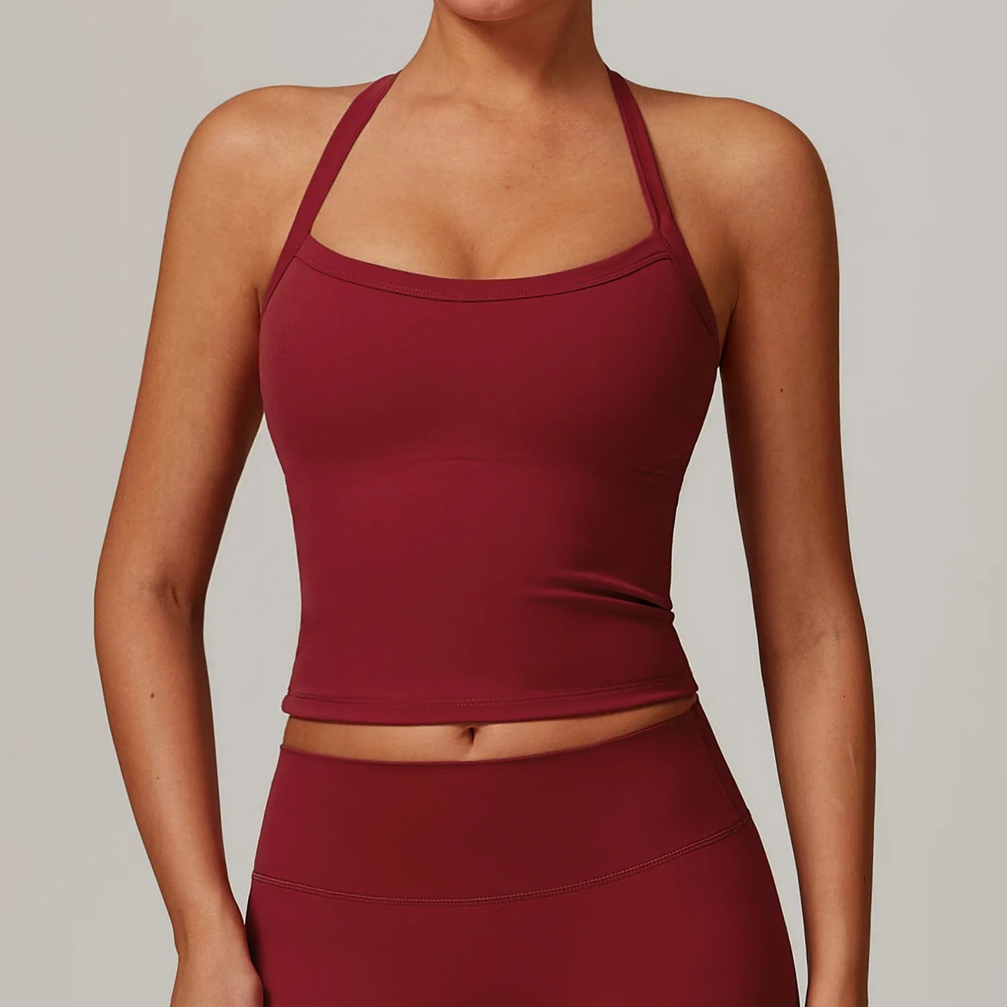Cross Back Shockproof Yoga Top