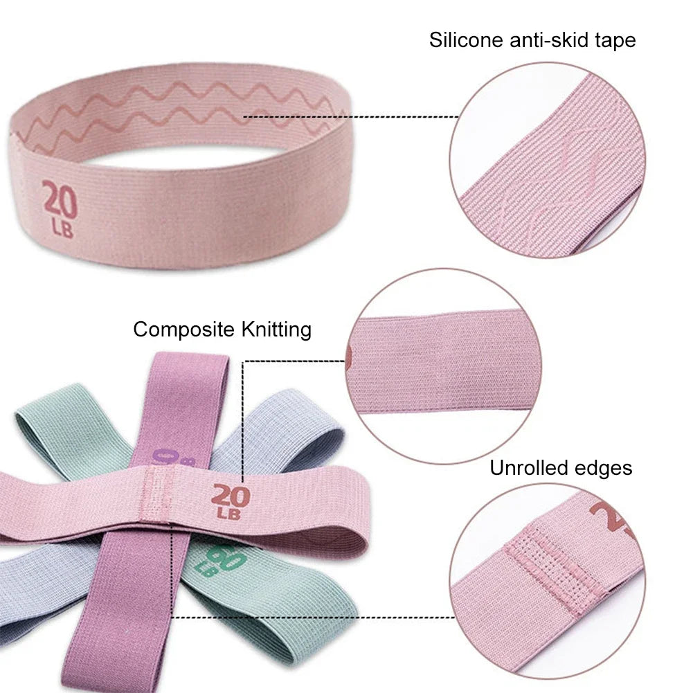 Anti-Slip Booty Bands for Squats