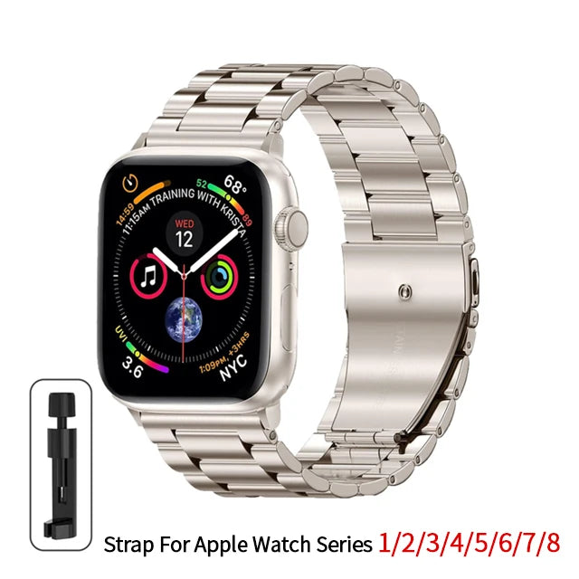 Stainless Steel Apple Watch Band