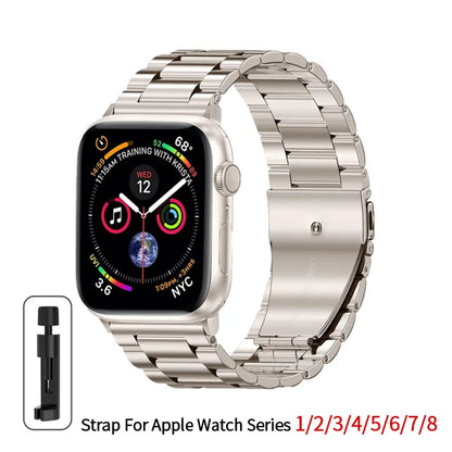 Stainless Steel Apple Watch Band