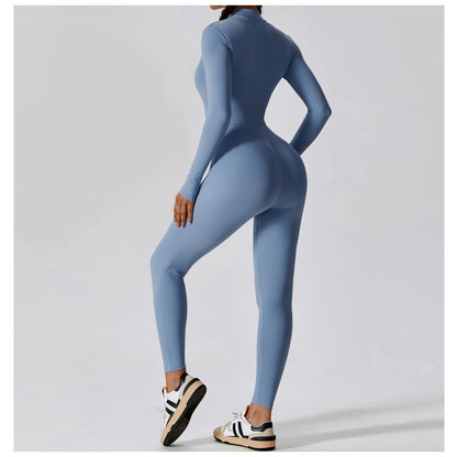 One-Piece Long Sleeve Jumpsuit