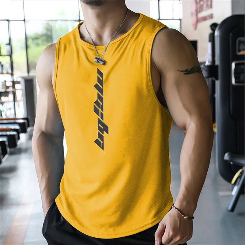 Sleeveless Gym Tank Top