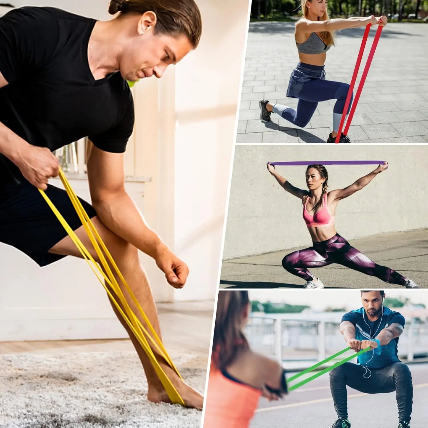 5 Resistance Bands Set