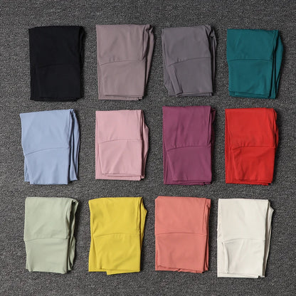 High Waist Nylon Yoga Pants