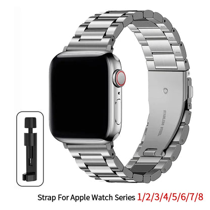 Stainless Steel Apple Watch Band