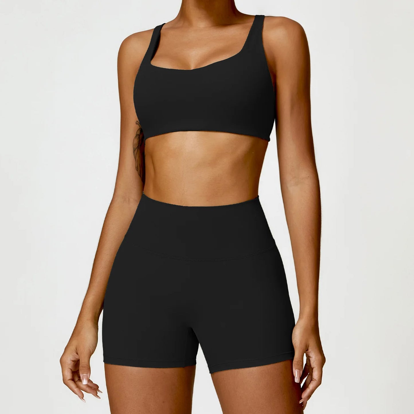 Long Sleeve Gym Workout Suit Set
