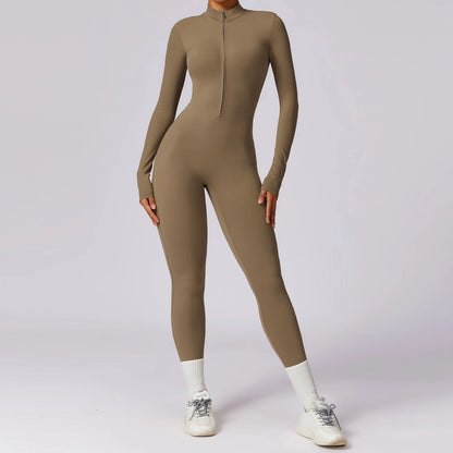 One-Piece Long Sleeve Jumpsuit