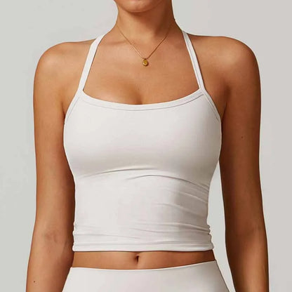 Cross Back Shockproof Yoga Top