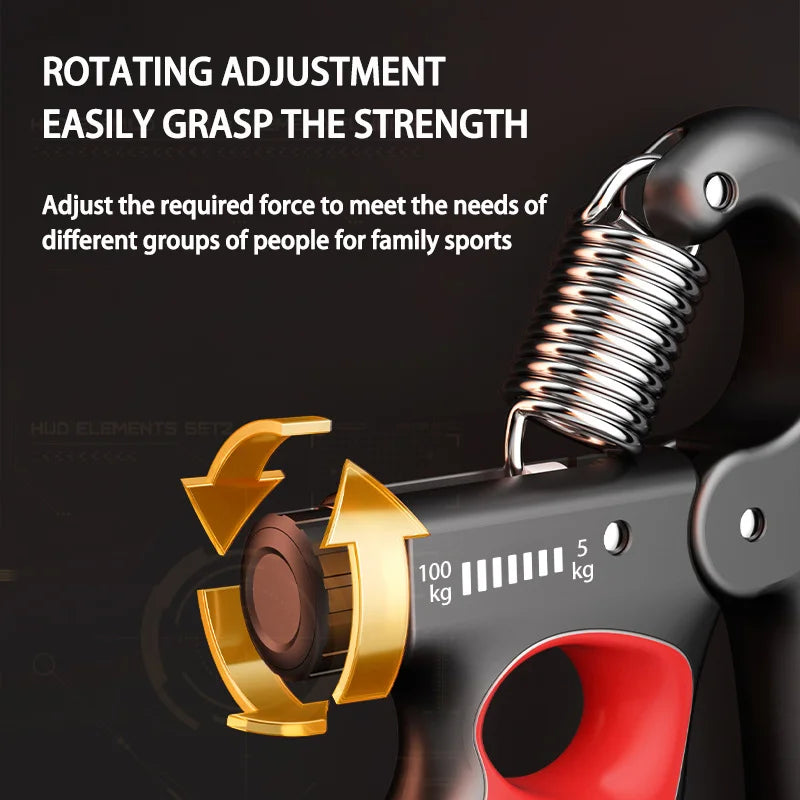 Adjustable Grip Strength Trainer Hand Exerciser
