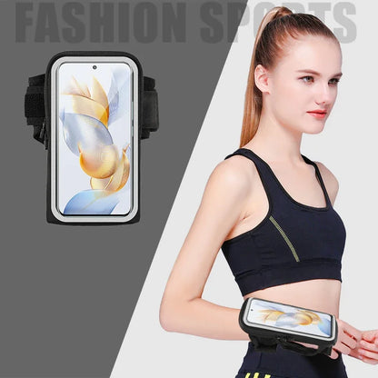 Touchscreen Running Armband – Breathable Wrist Bag