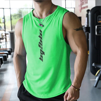Sleeveless Gym Tank Top