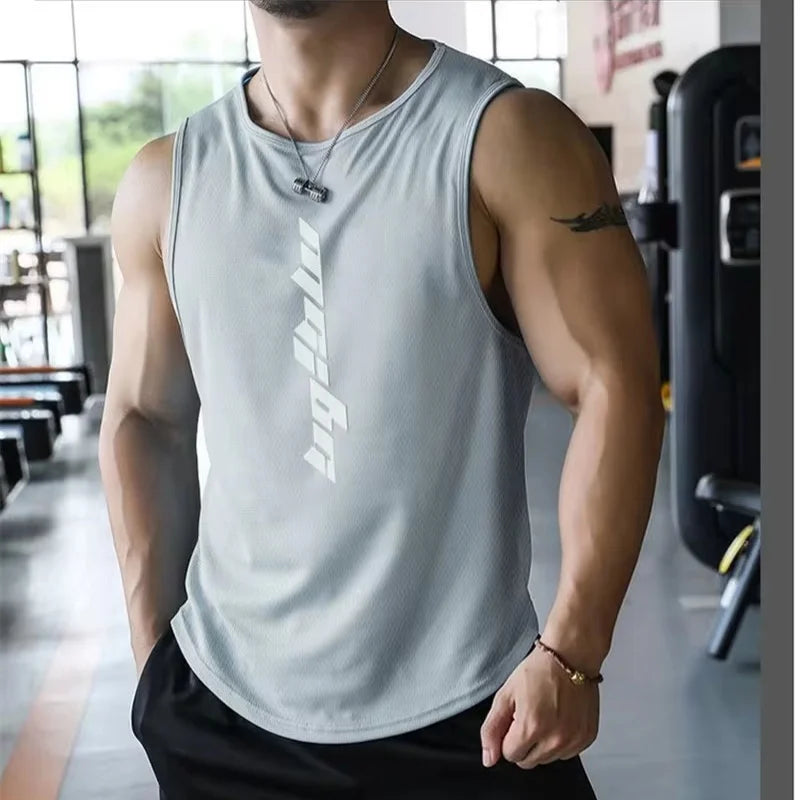 Sleeveless Gym Tank Top