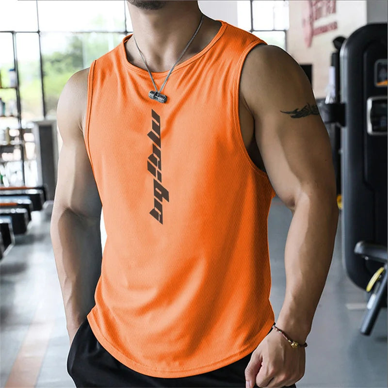 Sleeveless Gym Tank Top