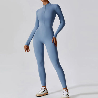 One-Piece Long Sleeve Jumpsuit
