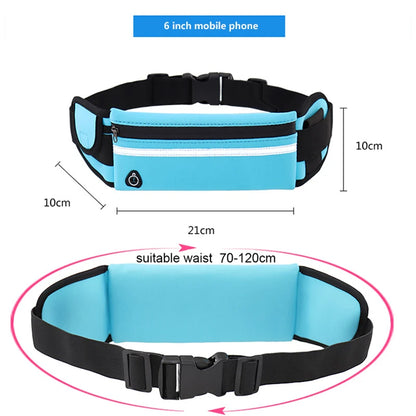 Unisex Running Waist Bag Sports Belt