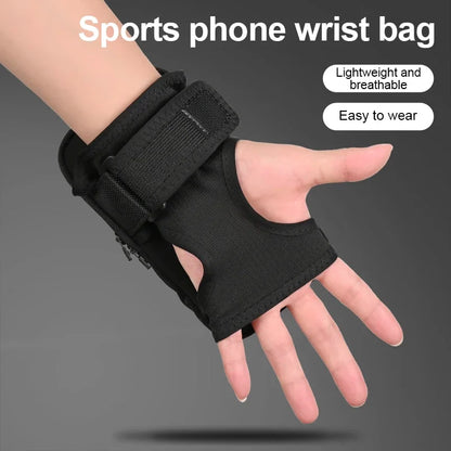 Touchscreen Running Armband – Breathable Wrist Bag