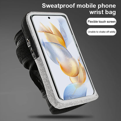 Touchscreen Running Armband – Breathable Wrist Bag