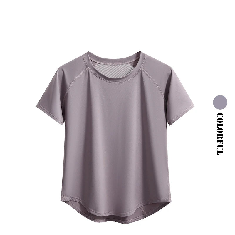 Quick-Dry Yoga T-Shirt