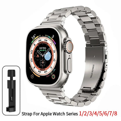 Stainless Steel Apple Watch Band