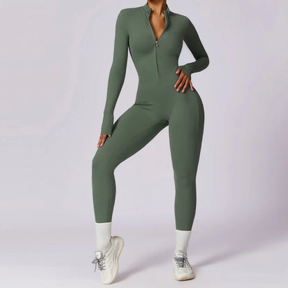 One-Piece Long Sleeve Jumpsuit